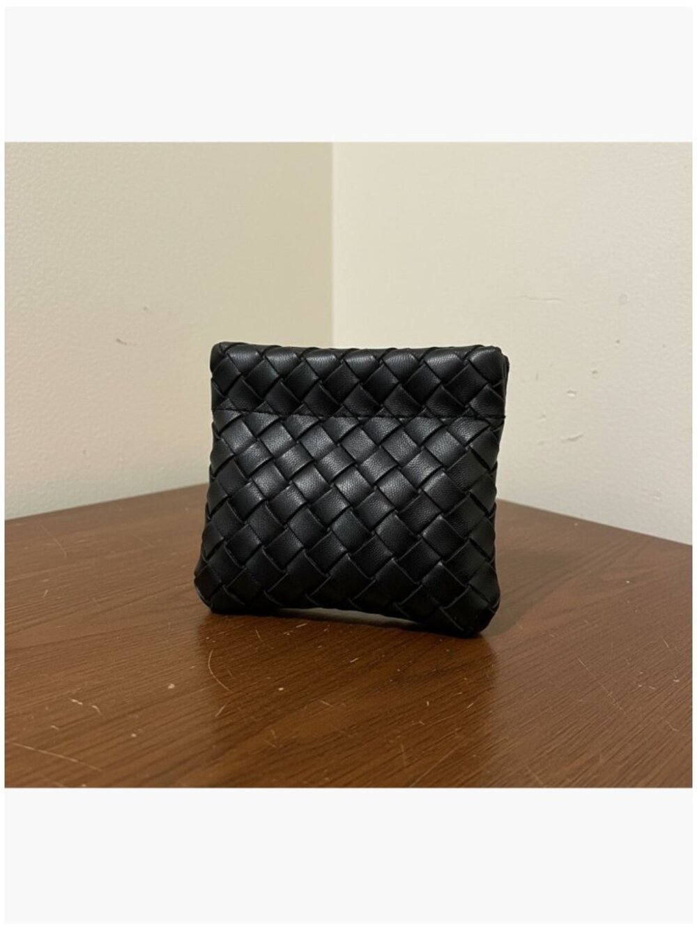 Kiss Lock Coin Purse, Faux Leather, Compact & Portable